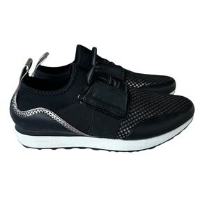 A New Day Black and purple/Silver metallic Women's Fashion Sneakers